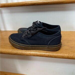 Vans Men's Black and Brown Sneakers